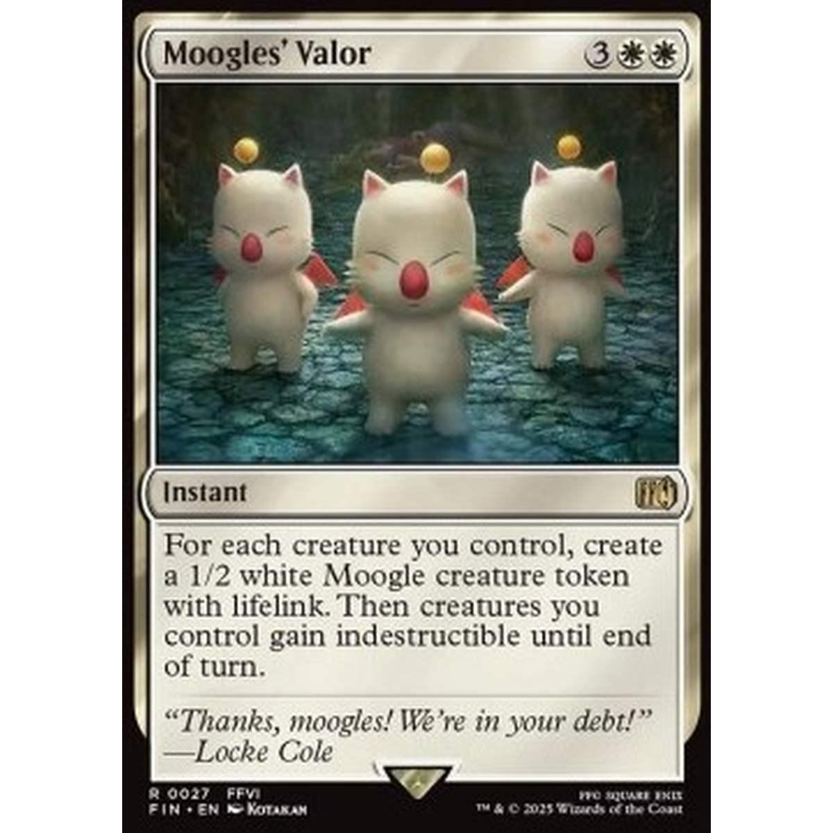 Moogles' Valor - Moogles' Valor - [FIN][NM] [Foil]