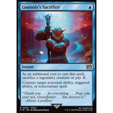 Louisoix's Sacrifice - Louisoix's Sacrifice - [FIN][NM] [Foil]