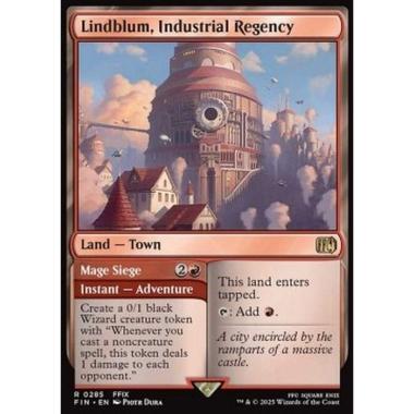 Lindblum, Industrial Regency // Mage Siege - Lindblum, Industrial Regency // Mage Siege - [FIN][NM] [Foil]