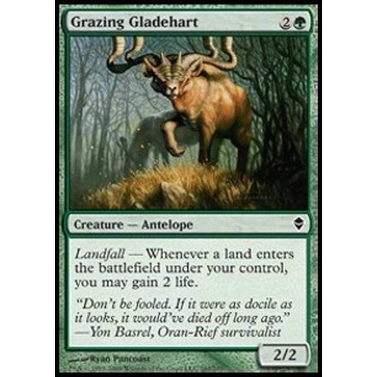 Grazing Gladehart - Cervo delle Radure al Pascolo - [ZEN] [NM]