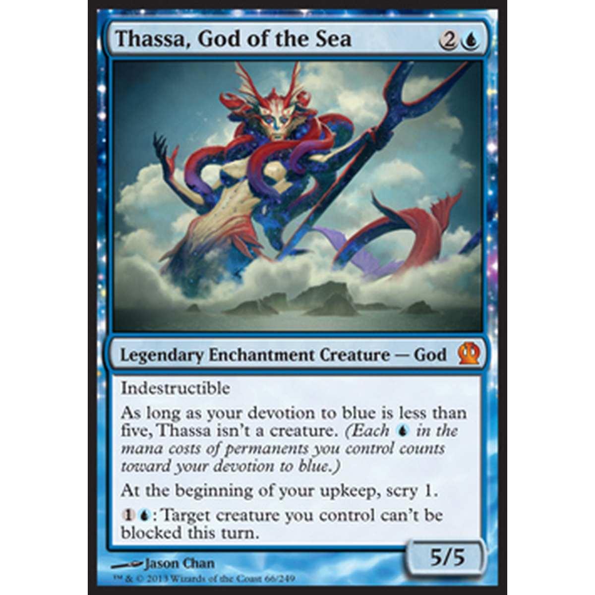 Thassa, God of the Sea - Thassa, Dea del Mare - [THS][NM] [Foil]
