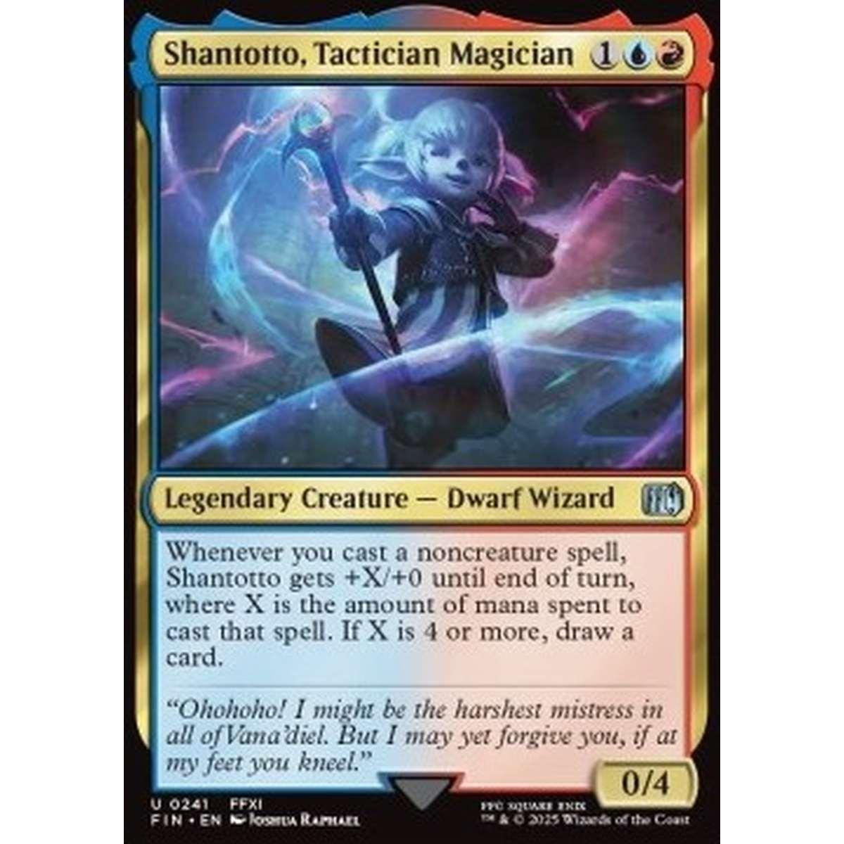 Shantotto, Tactician Magician - Shantotto, Tactician Magician - [FIN][NM] [Foil]