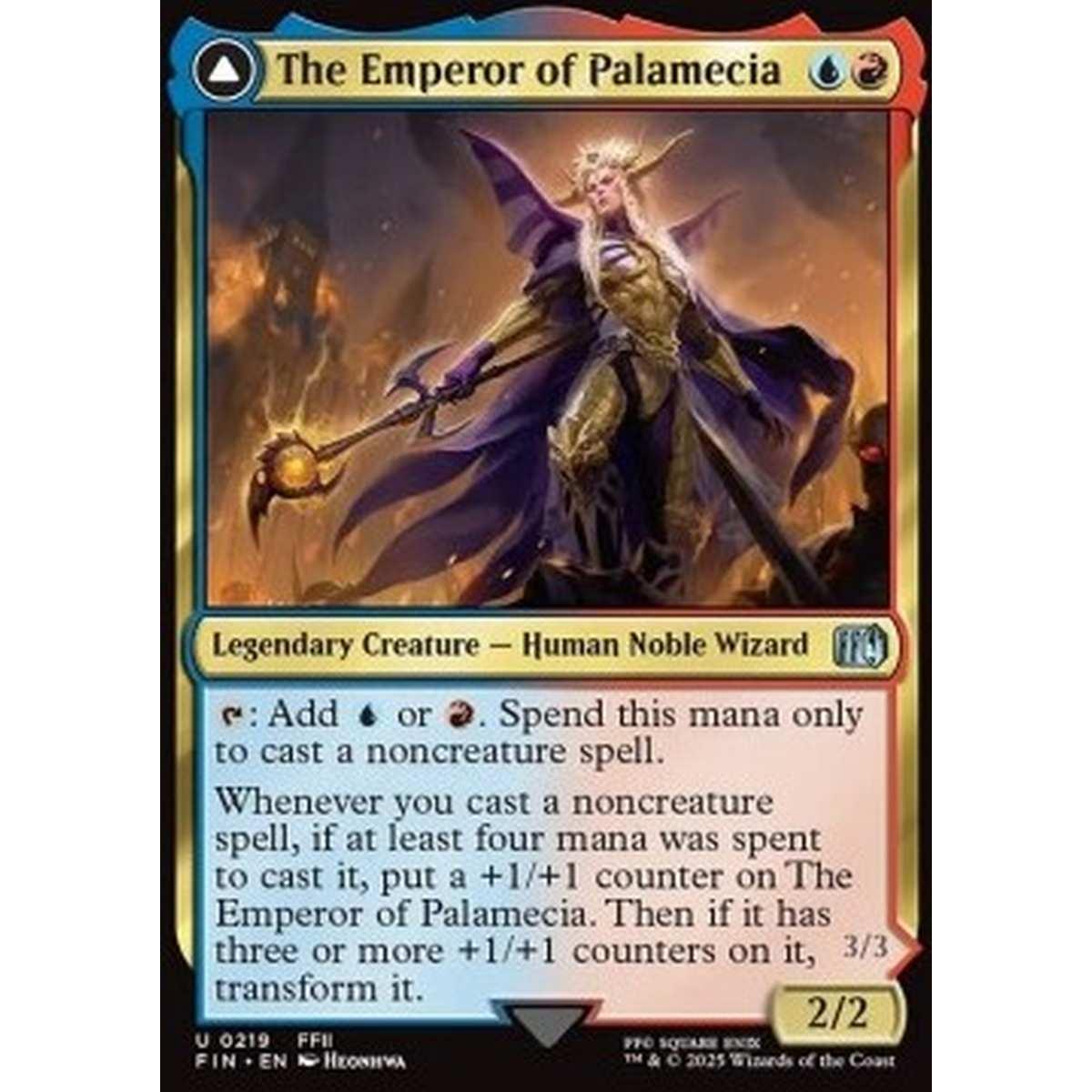 The Emperor of Palamecia // The Lord Master of Hell - The Emperor of Palamecia // The Lord Master of Hell - [FIN][NM] [Foil]