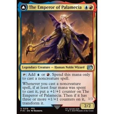 The Emperor of Palamecia // The Lord Master of Hell - The Emperor of Palamecia // The Lord Master of Hell - [FIN][NM] [Foil]