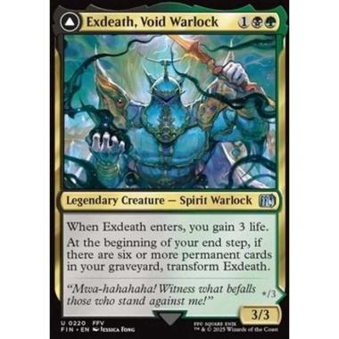 Exdeath, Void Warlock // Neo Exdeath, Dimension's End - Exdeath, Void Warlock // Neo Exdeath, Dimension's End - [FIN][NM] [Foil]