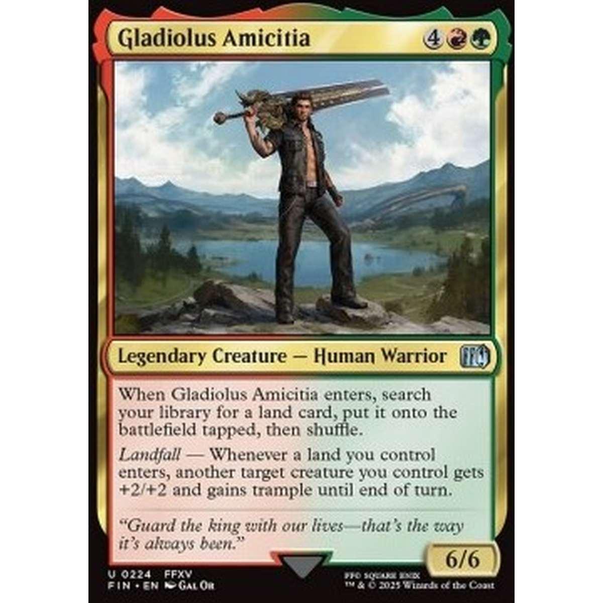 Gladiolus Amicitia - Gladiolus Amicitia - [FIN][NM] [Foil]
