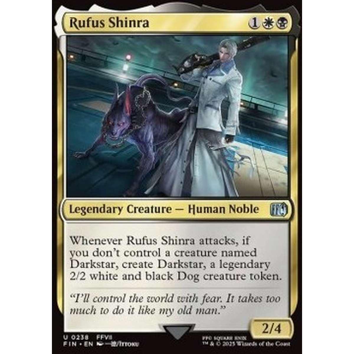 Rufus Shinra - Rufus Shinra - [FIN][NM] [Foil]