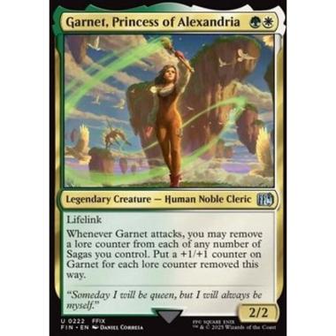 Garnet, Princess of Alexandria - Garnet, Princess of Alexandria - [FIN][NM] [Foil]