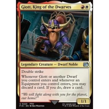 Giott, King of the Dwarves - Giott, King of the Dwarves - [FIN][NM] [Foil]