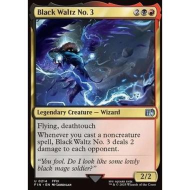 Black Waltz No. 3 - Black Waltz No. 3 - [FIN][NM] [Foil]