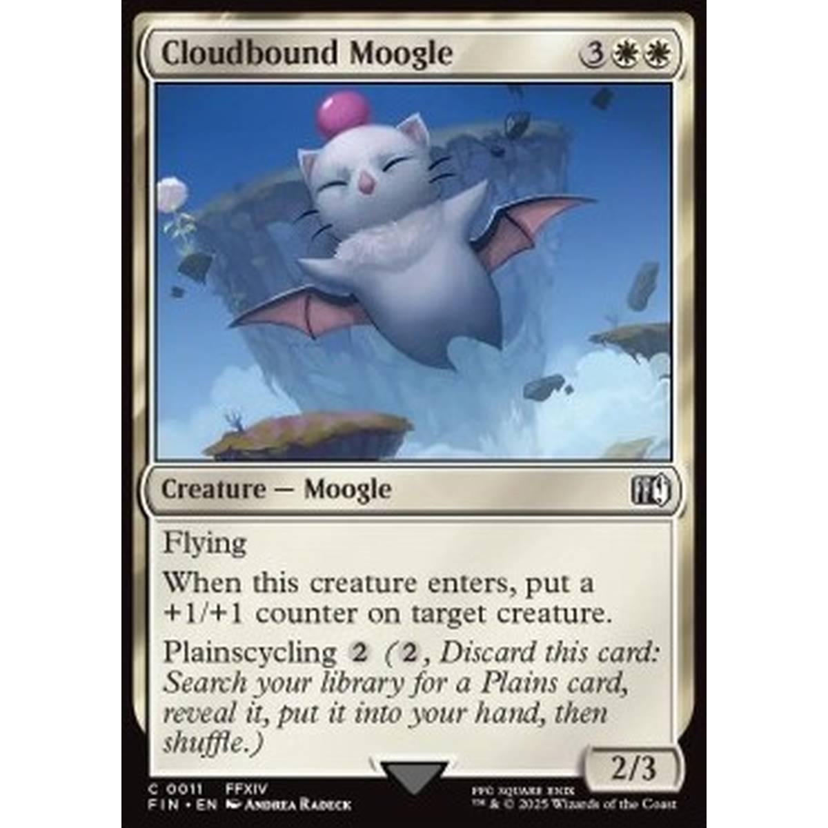 Cloudbound Moogle - Cloudbound Moogle - [FIN][NM] [Foil]
