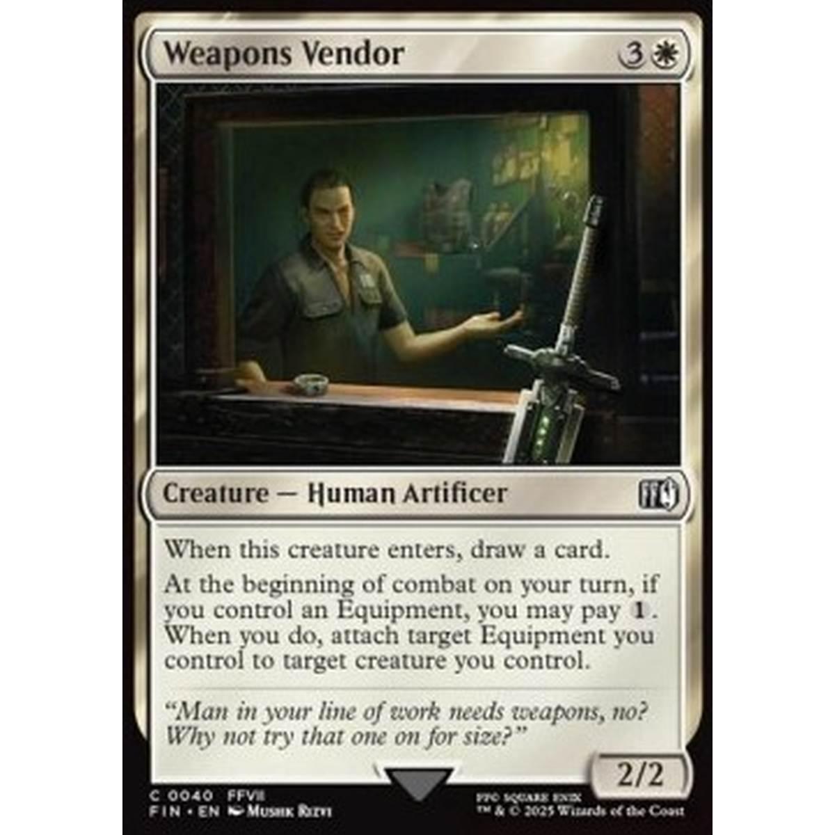 Weapons Vendor - Weapons Vendor - [FIN][NM] [Foil]