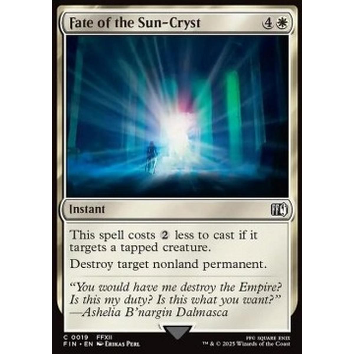 Fate of the Sun-Cryst - Fate of the Sun-Cryst - [FIN][NM] [Foil]