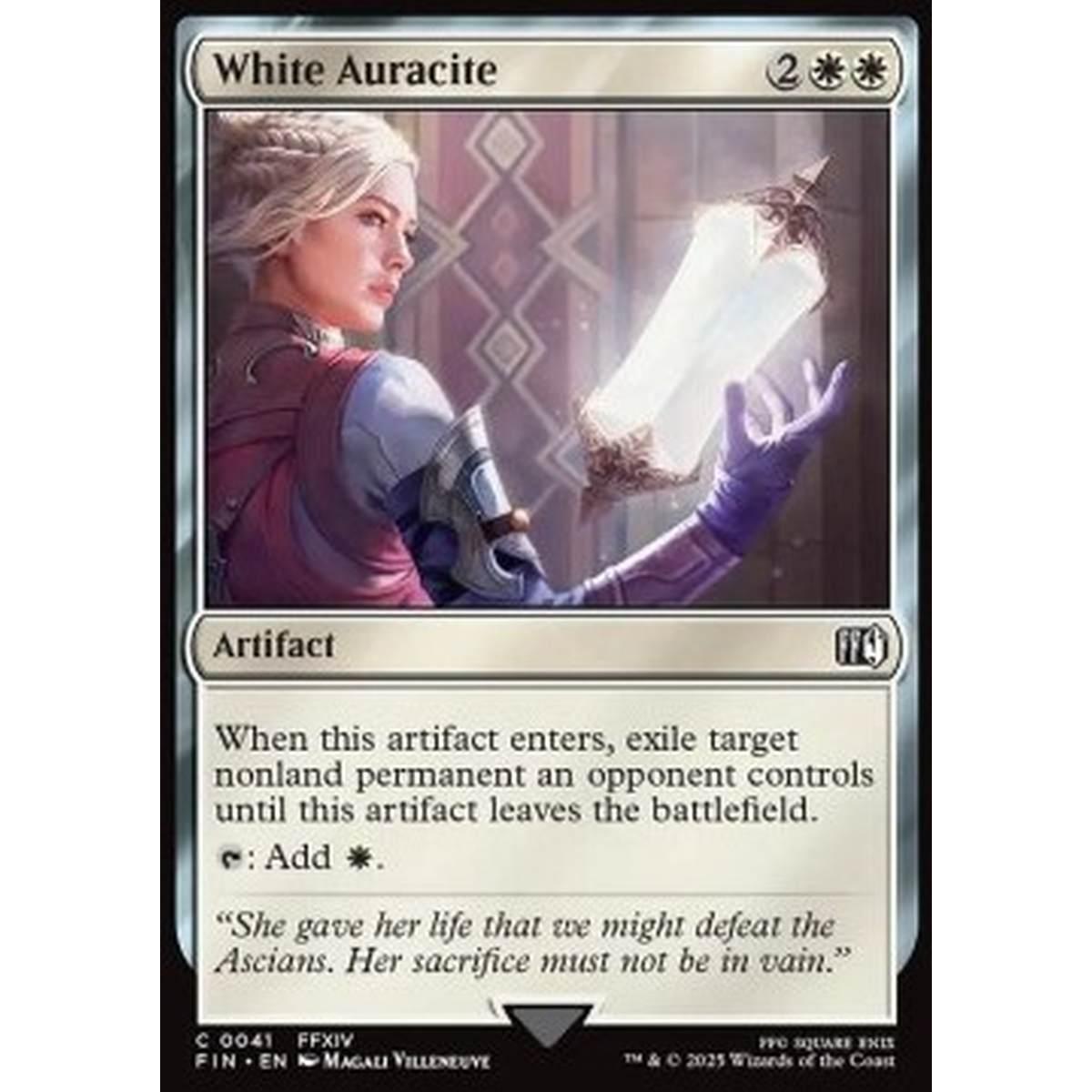 White Auracite - White Auracite - [FIN][NM] [Foil]