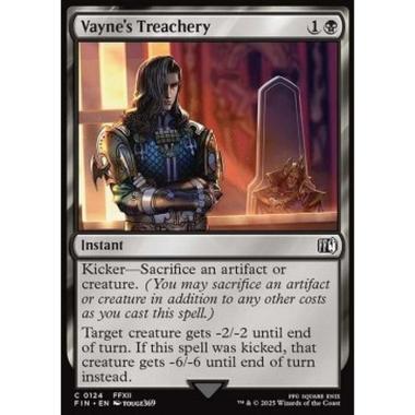 Vayne's Treachery - Vayne's Treachery - [FIN][NM] [Foil]