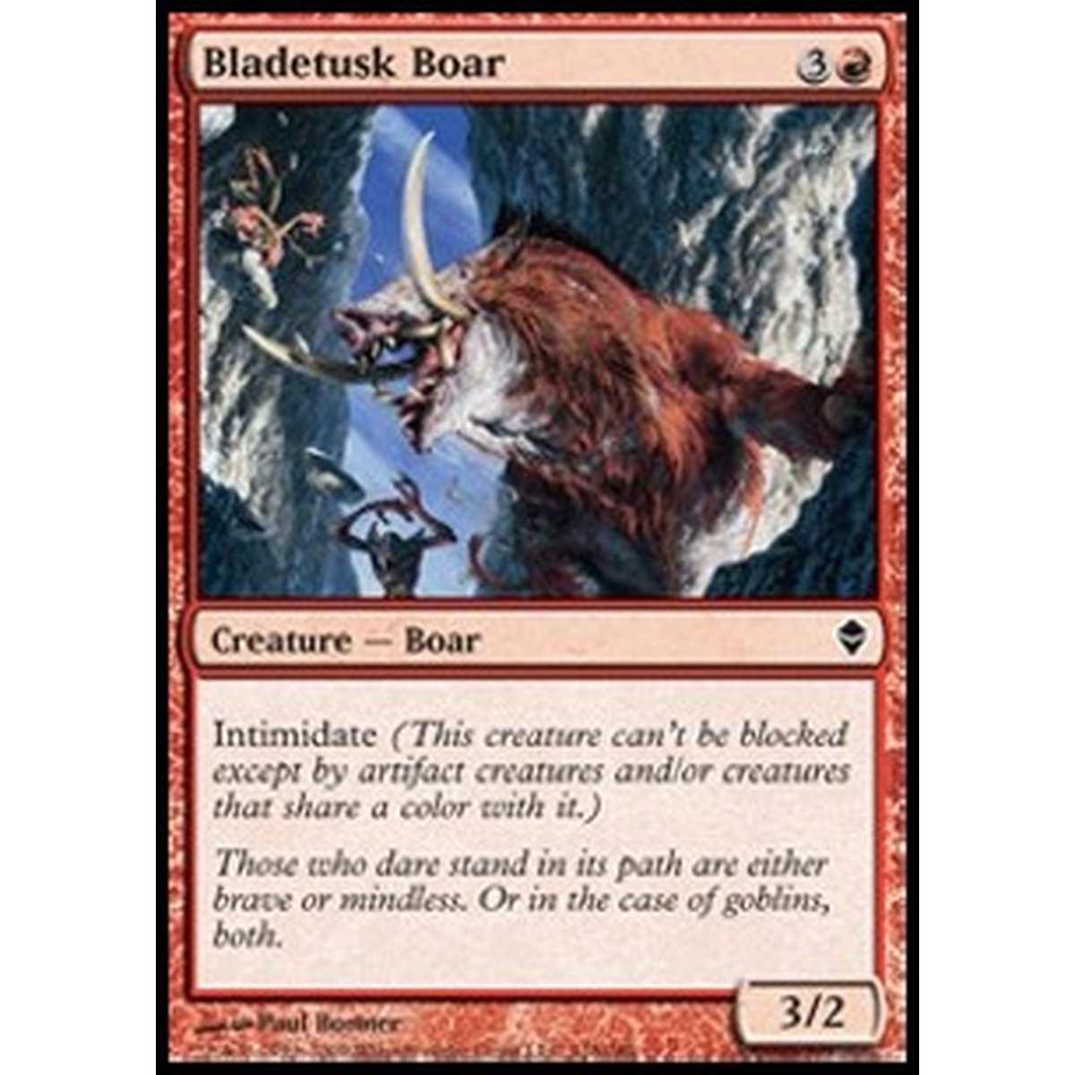 Bladetusk Boar - Cinghiale Zannaffilata - [ZEN] [NM]