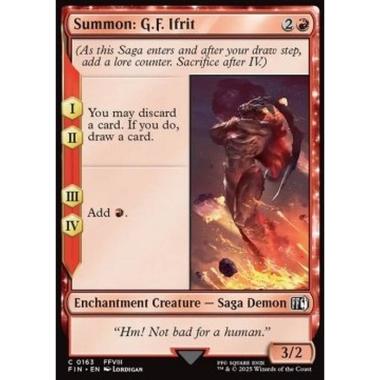 Summon: G.F. Ifrit - Summon: G.F. Ifrit - [FIN][NM] [Foil]