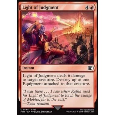 Light of Judgment - Light of Judgment - [FIN][NM] [Foil]