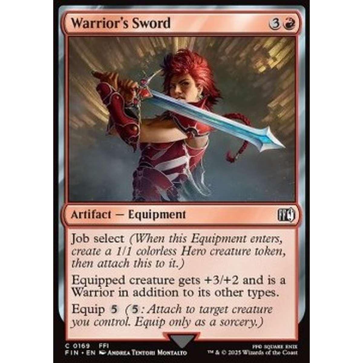 Warrior's Sword - Warrior's Sword - [FIN][NM] [Foil]