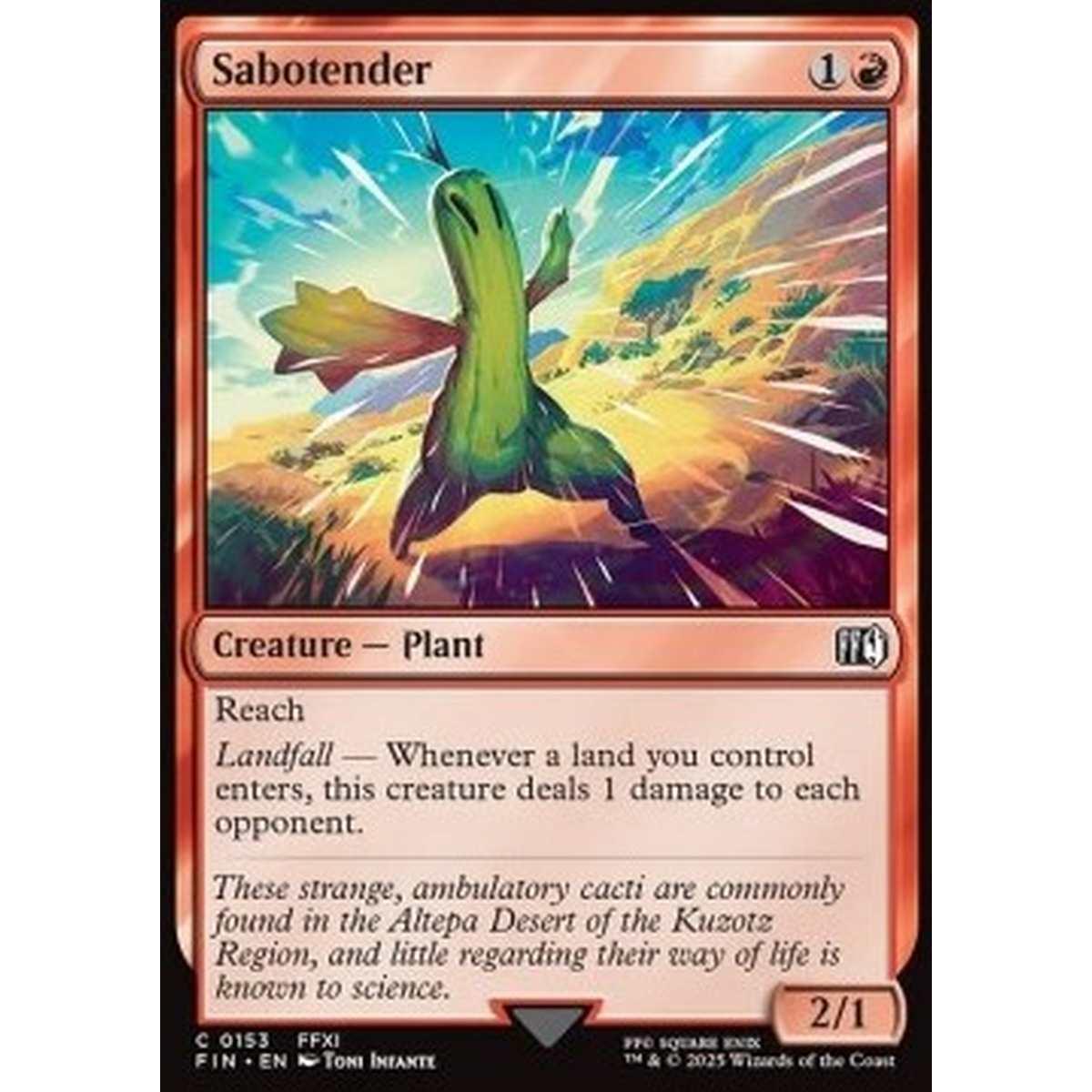 Sabotender - Sabotender - [FIN][NM] [Foil]