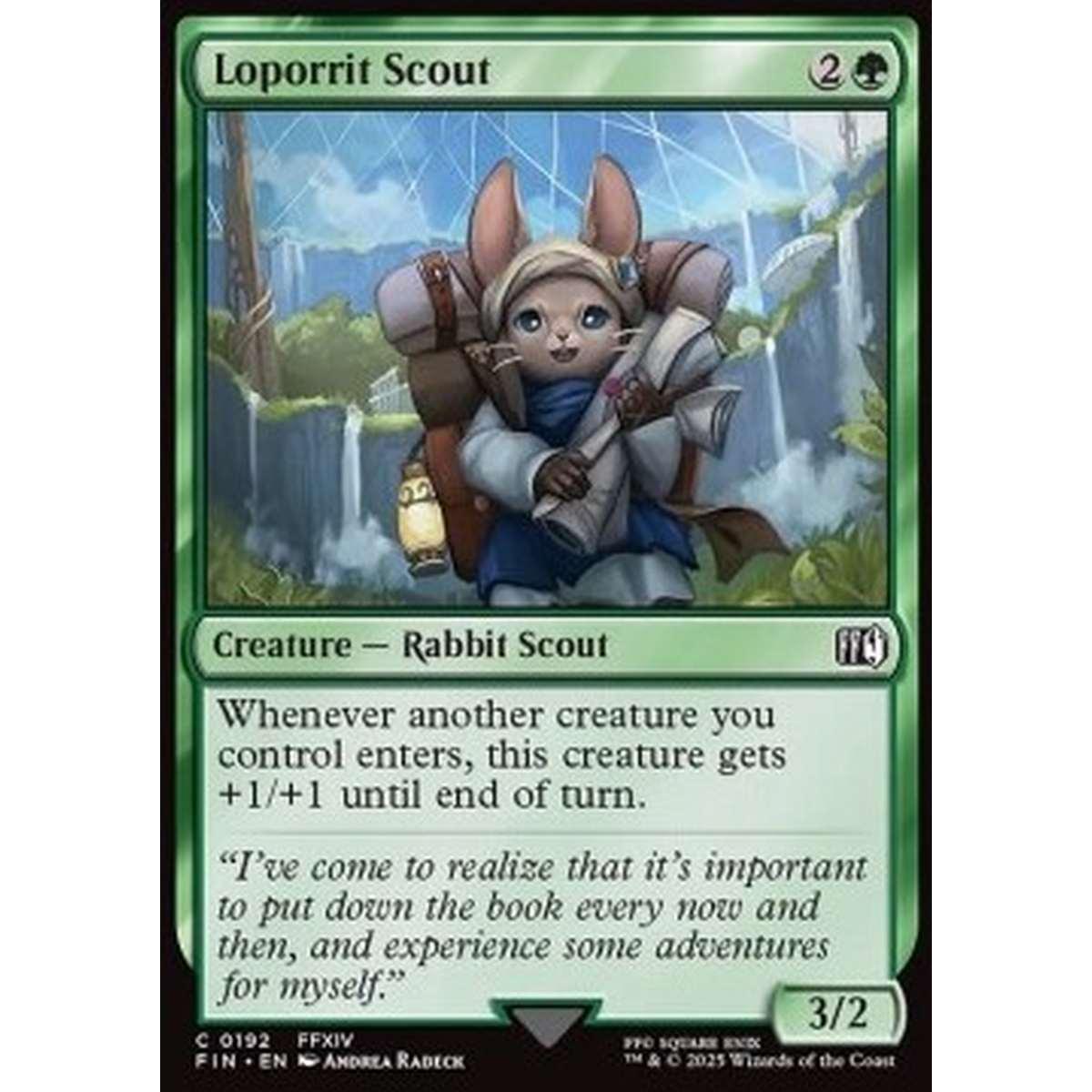 Loporrit Scout - Loporrit Scout - [FIN][NM] [Foil]