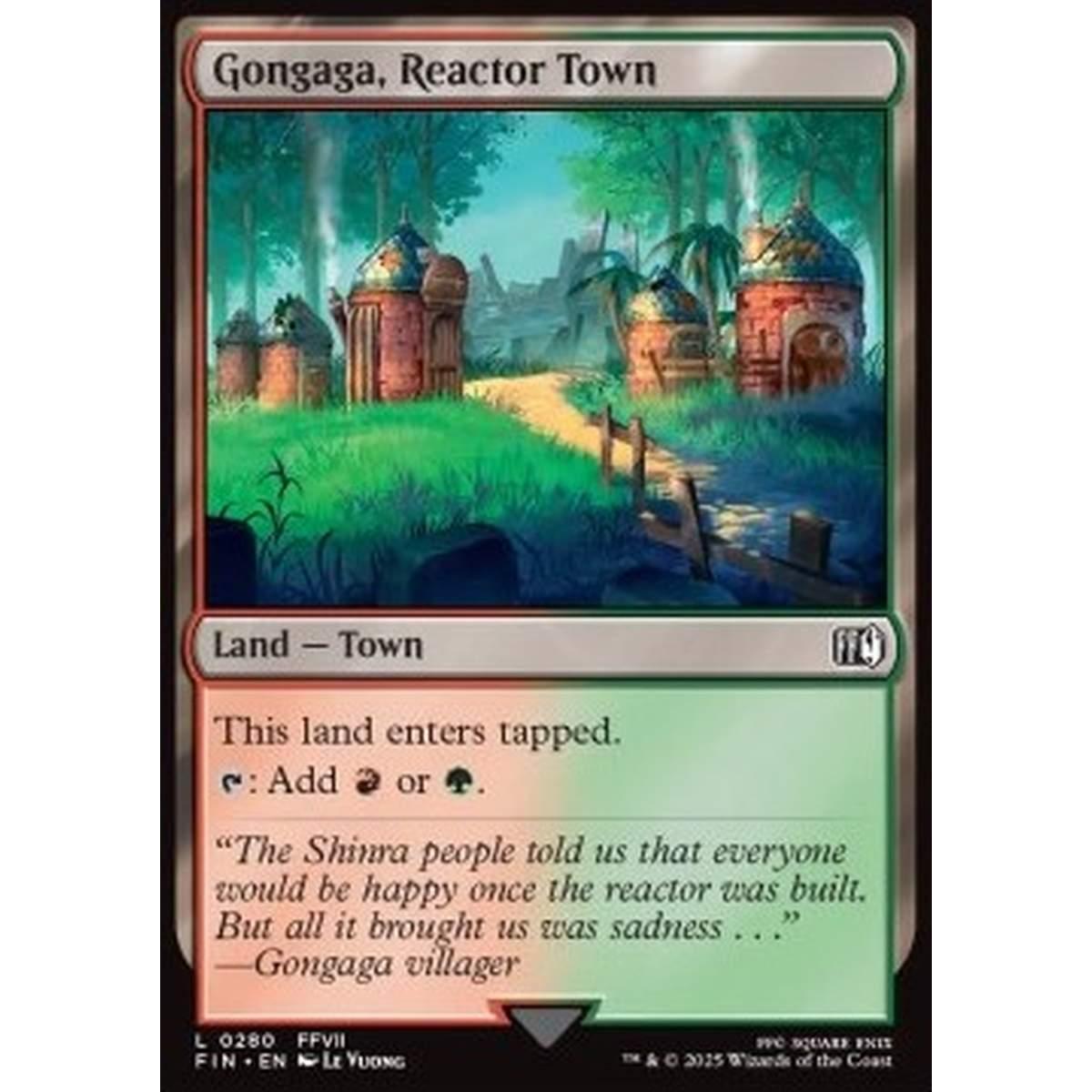 Gongaga, Reactor Town - Gongaga, Reactor Town - [FIN][NM] [Foil]