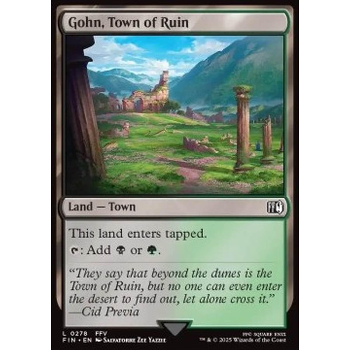 Gohn, Town of Ruin - Gohn, Town of Ruin - [FIN][NM] [Foil]