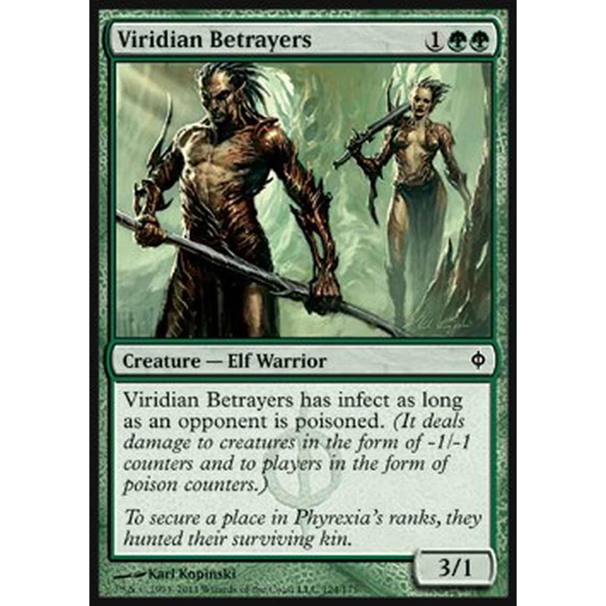 Viridian Betrayers - Traditori Viridiani - [NPH] [NM]