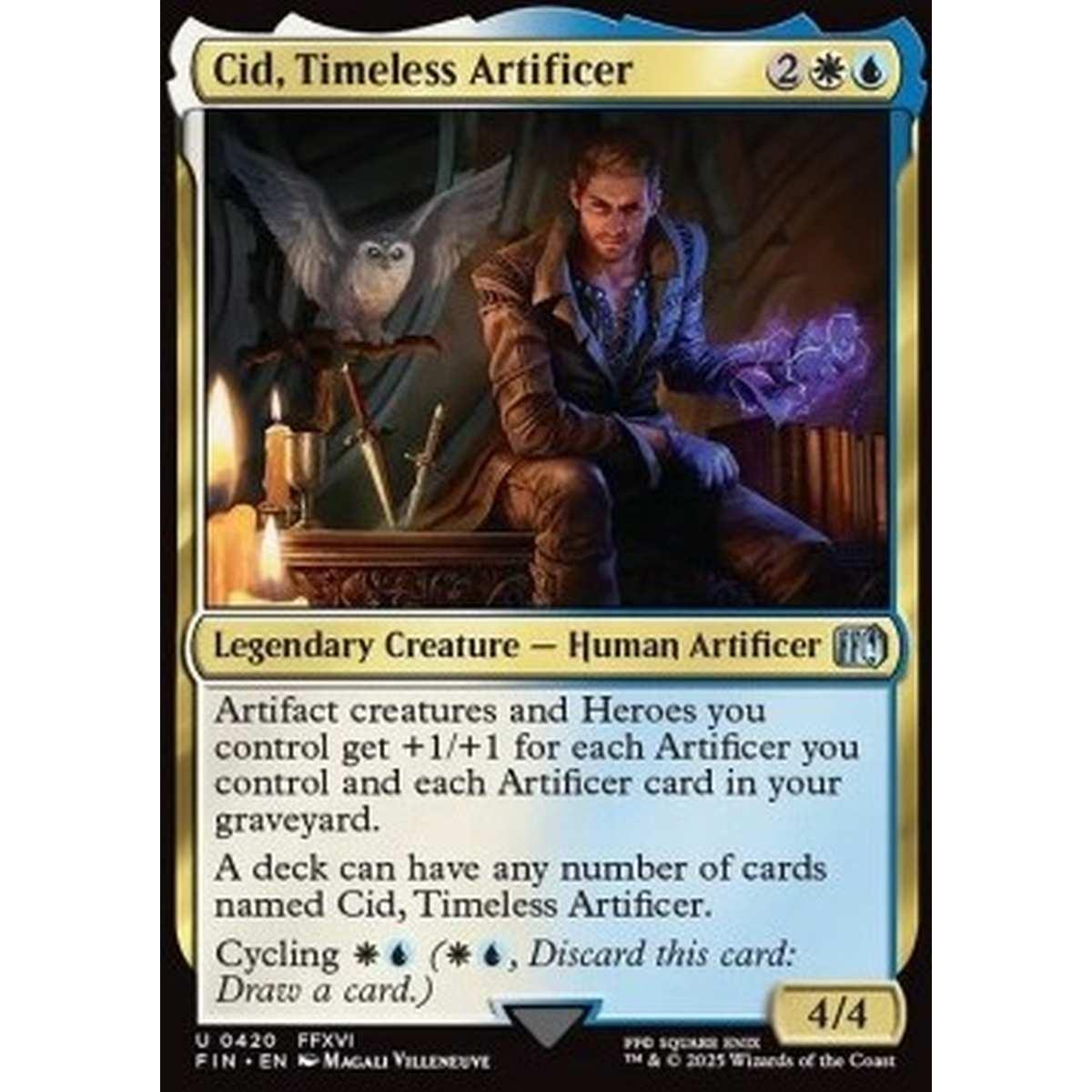 Cid, Timeless Artificer (V.14) - Cid, Timeless Artificer (V.14) - [XFIN][NM] [Foil]