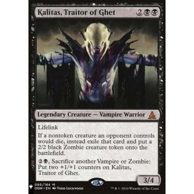 Kalitas, Traitor of Ghet - Kalitas, Traitor of Ghet - [ZNL][NM]