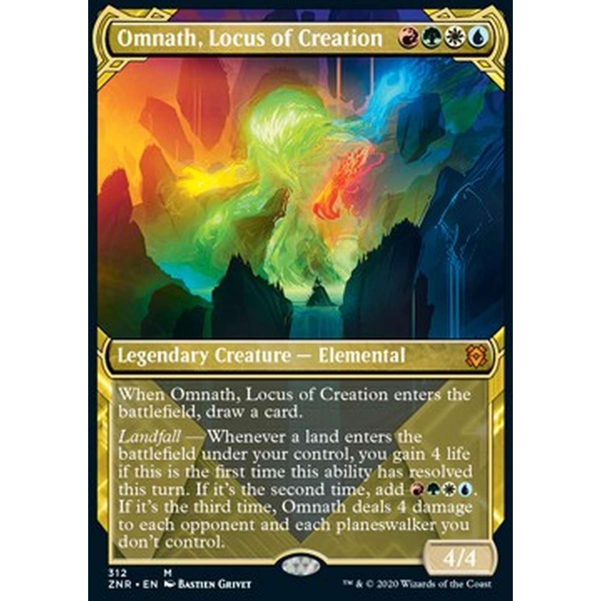 Omnath, Locus of Creation - Omnath, Locus of Creation - [XZNR][NM] [Foil]