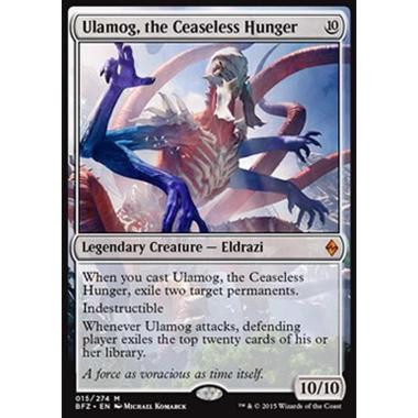 Ulamog, the Ceaseless Hunger - Ulamog, la Fame Incessante - [BFZ][NM]