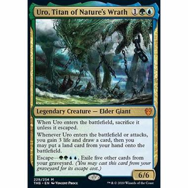 Uro, Titan of Nature's Wrath - Uyro, Titano dell'Ira della Natura - [THB][NM] [Foil]