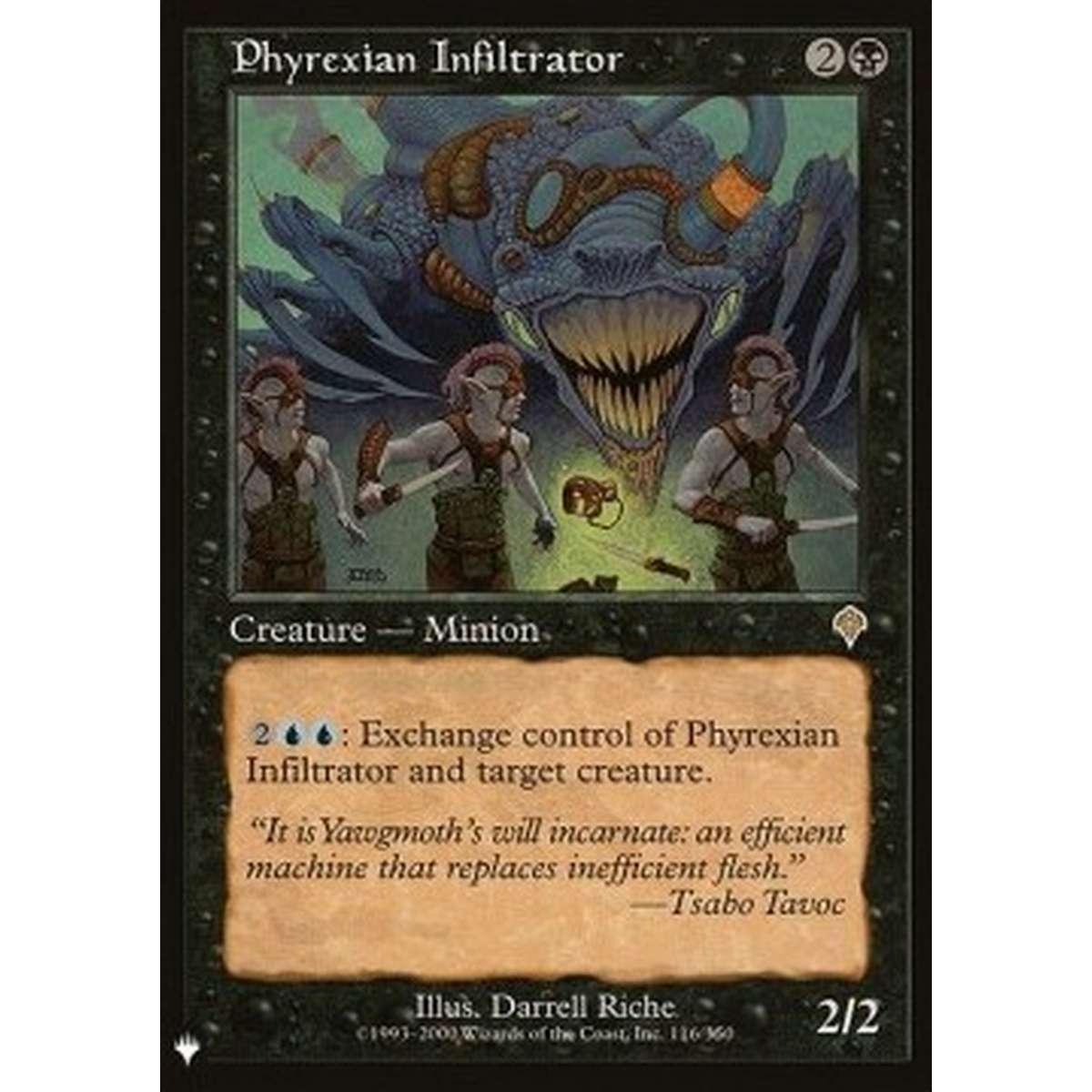 Phyrexian Infiltrator - Phyrexian Infiltrator - [ZNL][NM]