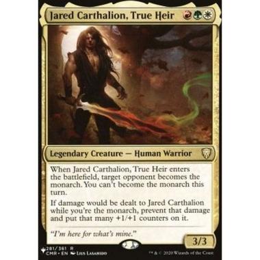 Jared Carthalion, True Heir - Jared Carthalion, True Heir - [ZNL][NM]