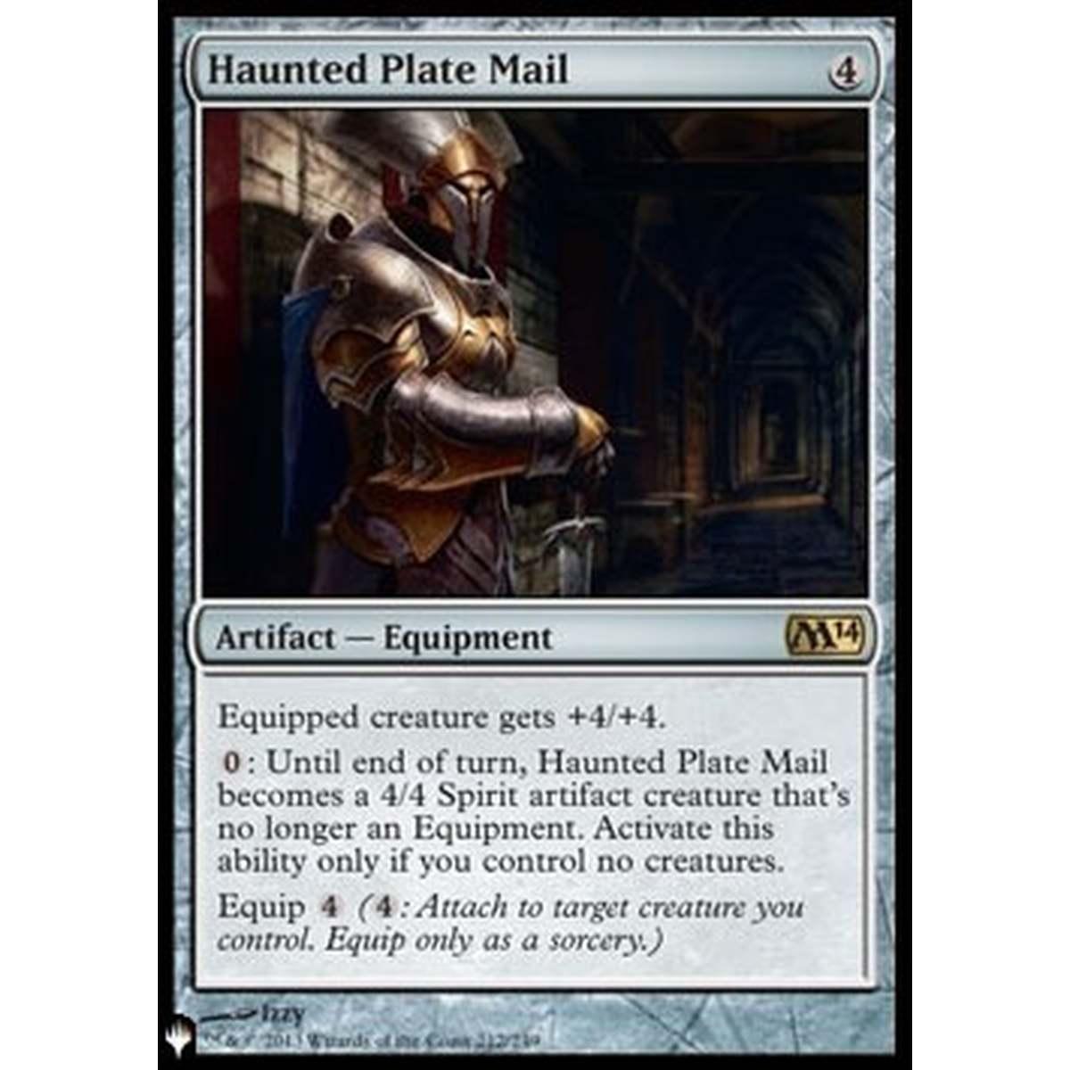 Haunted Plate Mail - Haunted Plate Mail - [ZNL][NM]