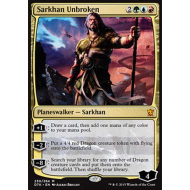 Sarkhan Unbroken - Sarkhan Integro - [DTK][EX]