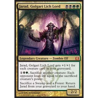 Jarad, Golgari Lich Lord - Jarad, Signore dei Lich Golgari - [RTR][EX]