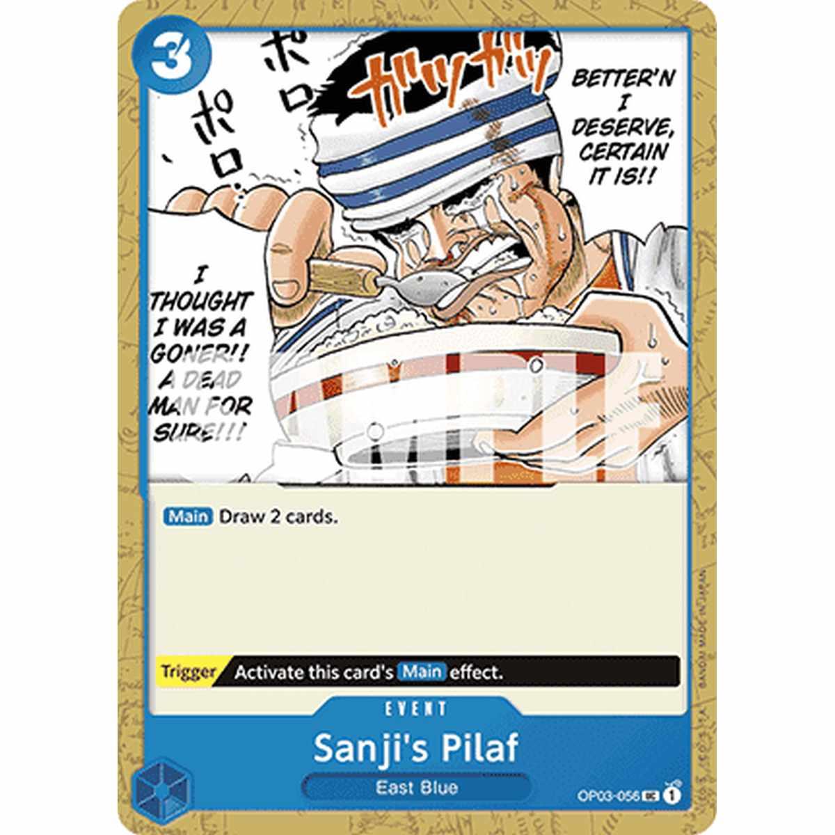 Sanji's Pilaf (OP03-056) (V.1) - Sanji's Pilaf (OP03-056) (V.1) - [PRB01][NM]