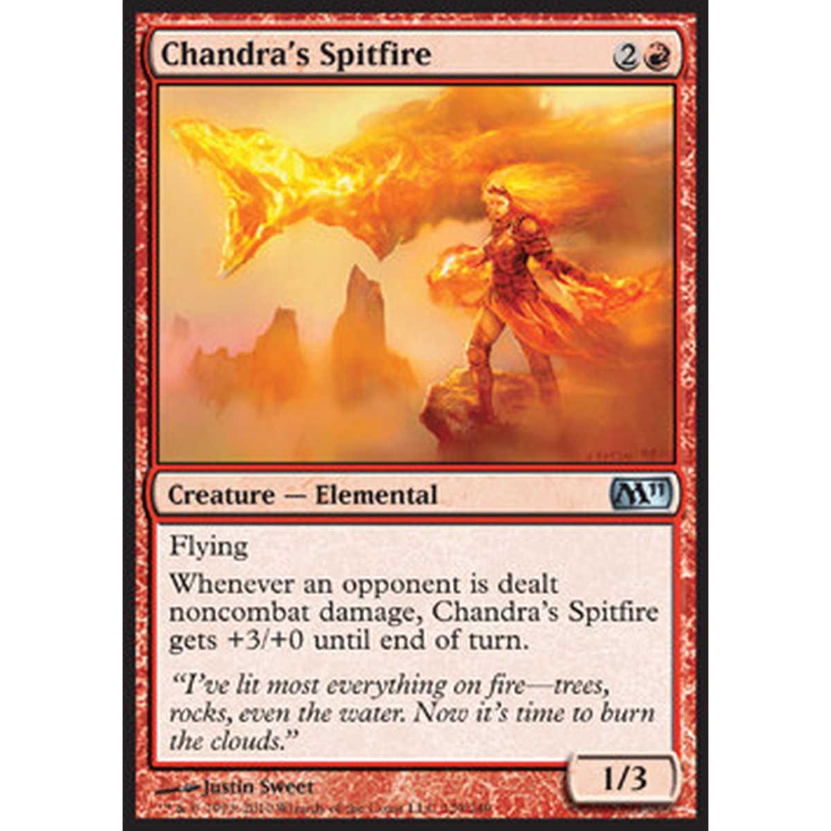 Chandra's Spitfire - Focoso di Chandra - [M11][EX]