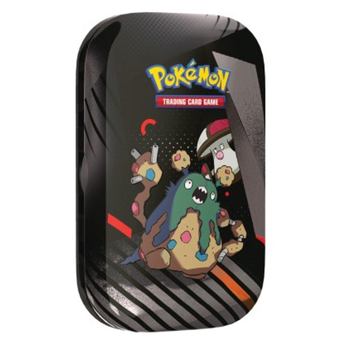 Mini Tin Unima Luce Nera e Fuoco Bianco Pokemon Garbodor