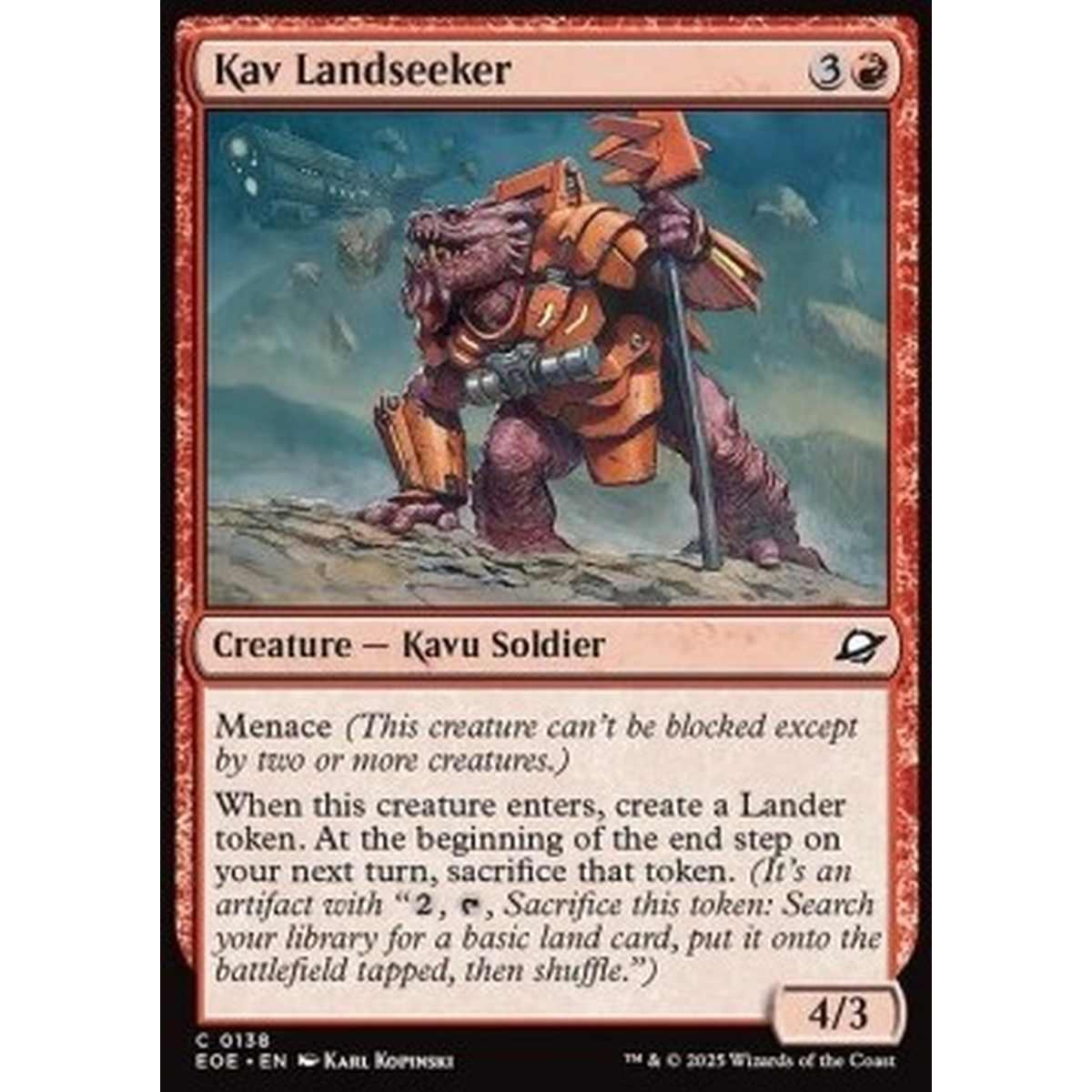 Kav Landseeker - Kav Landseeker - [EOE][NM]