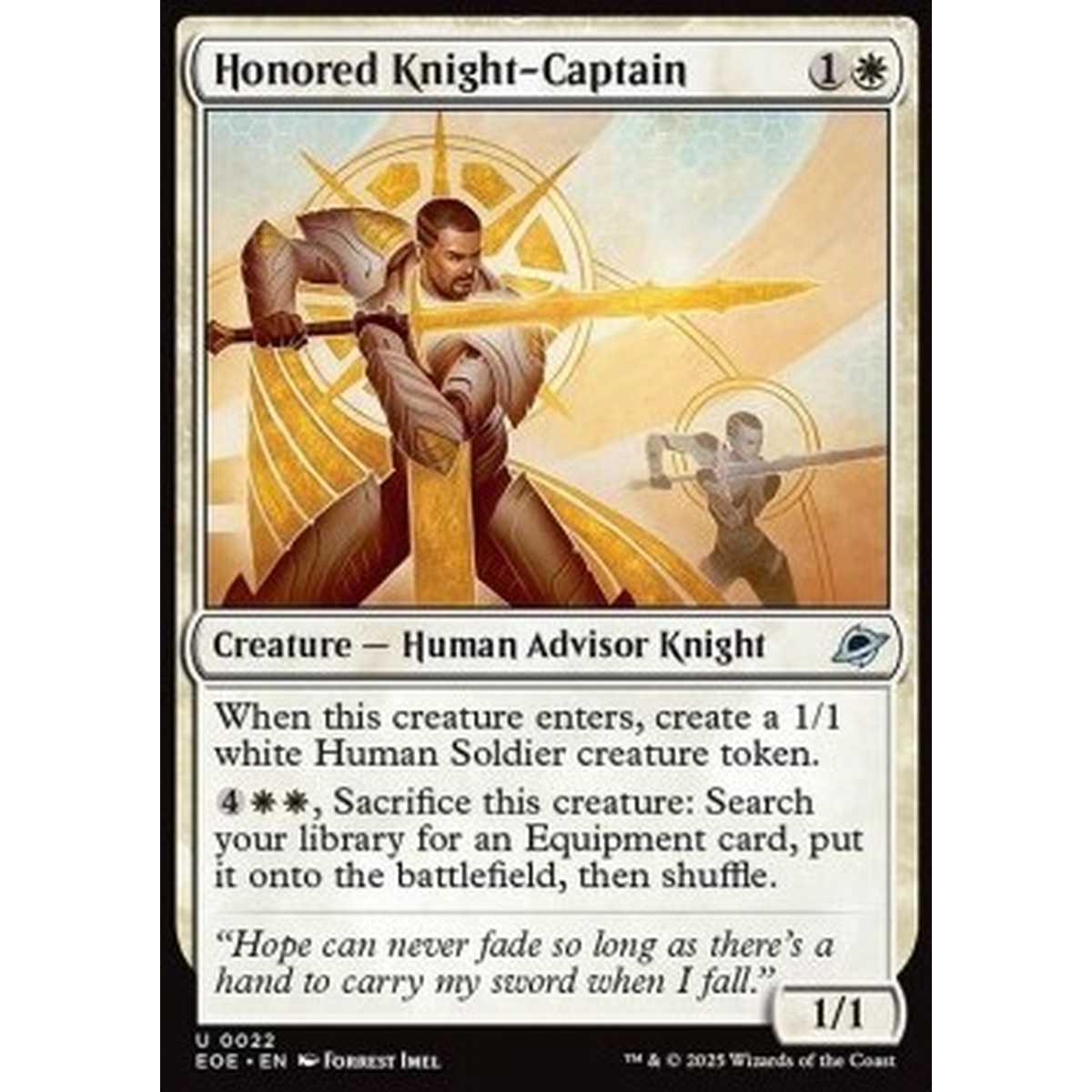 Honored Knight-Captain - Honored Knight-Captain - [EOE][NM]