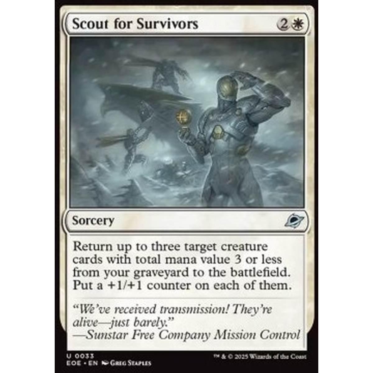 Scout for Survivors - Scout for Survivors - [EOE][NM]