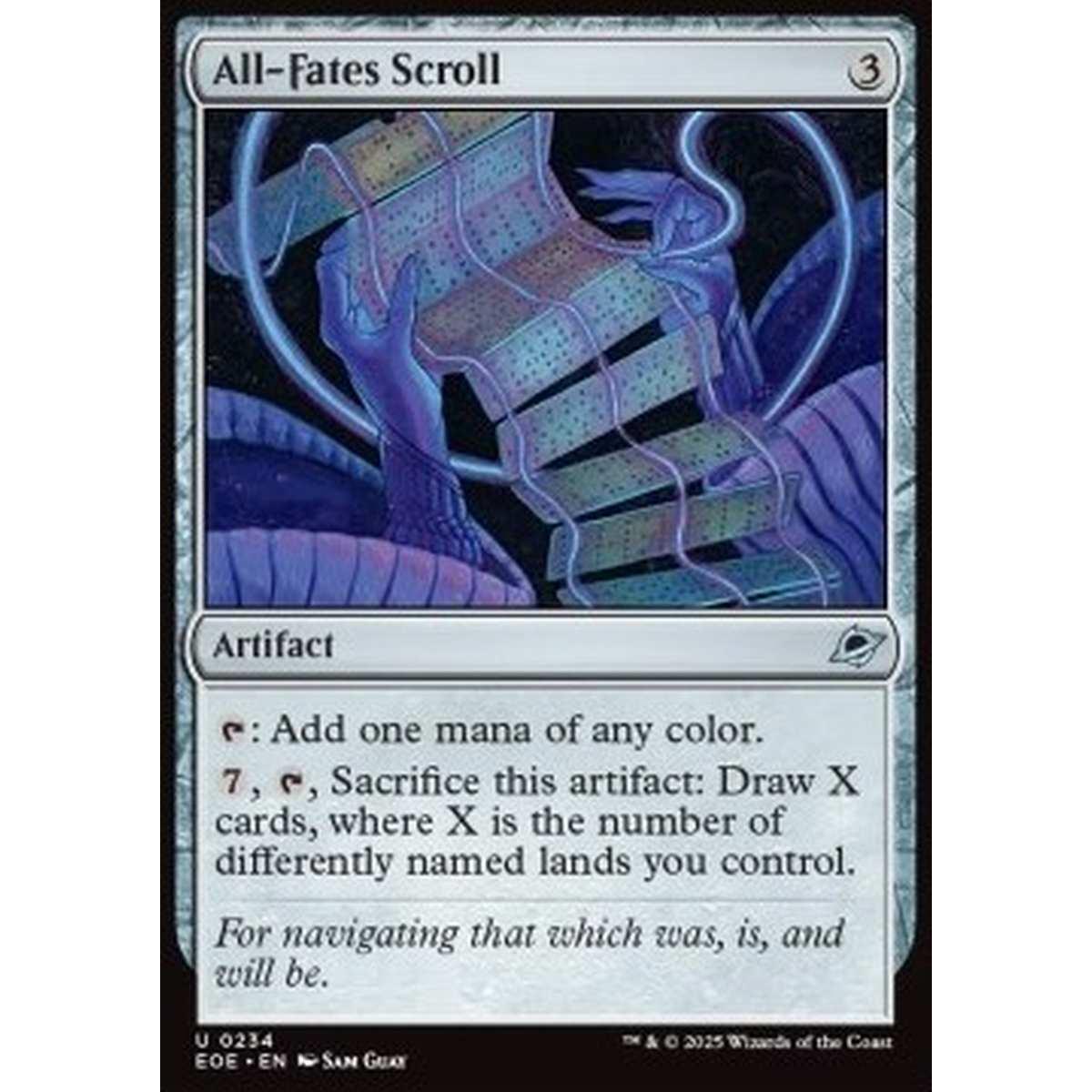 All-Fates Scroll - All-Fates Scroll - [EOE][NM]
