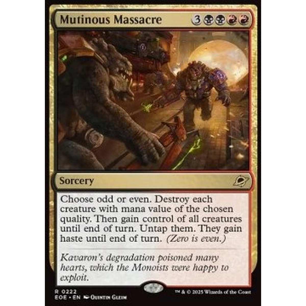 Mutinous Massacre - Mutinous Massacre - [EOE][NM]