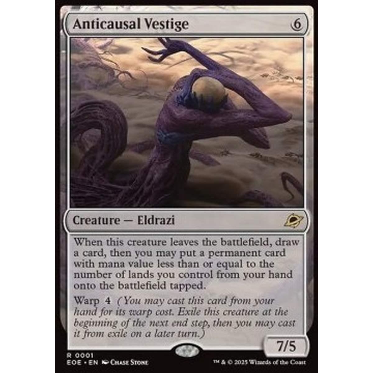 Anticausal Vestige - Anticausal Vestige - [EOE][NM]