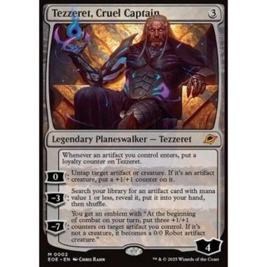 Tezzeret, Cruel Captain - Tezzeret, Cruel Captain - [EOE][NM]