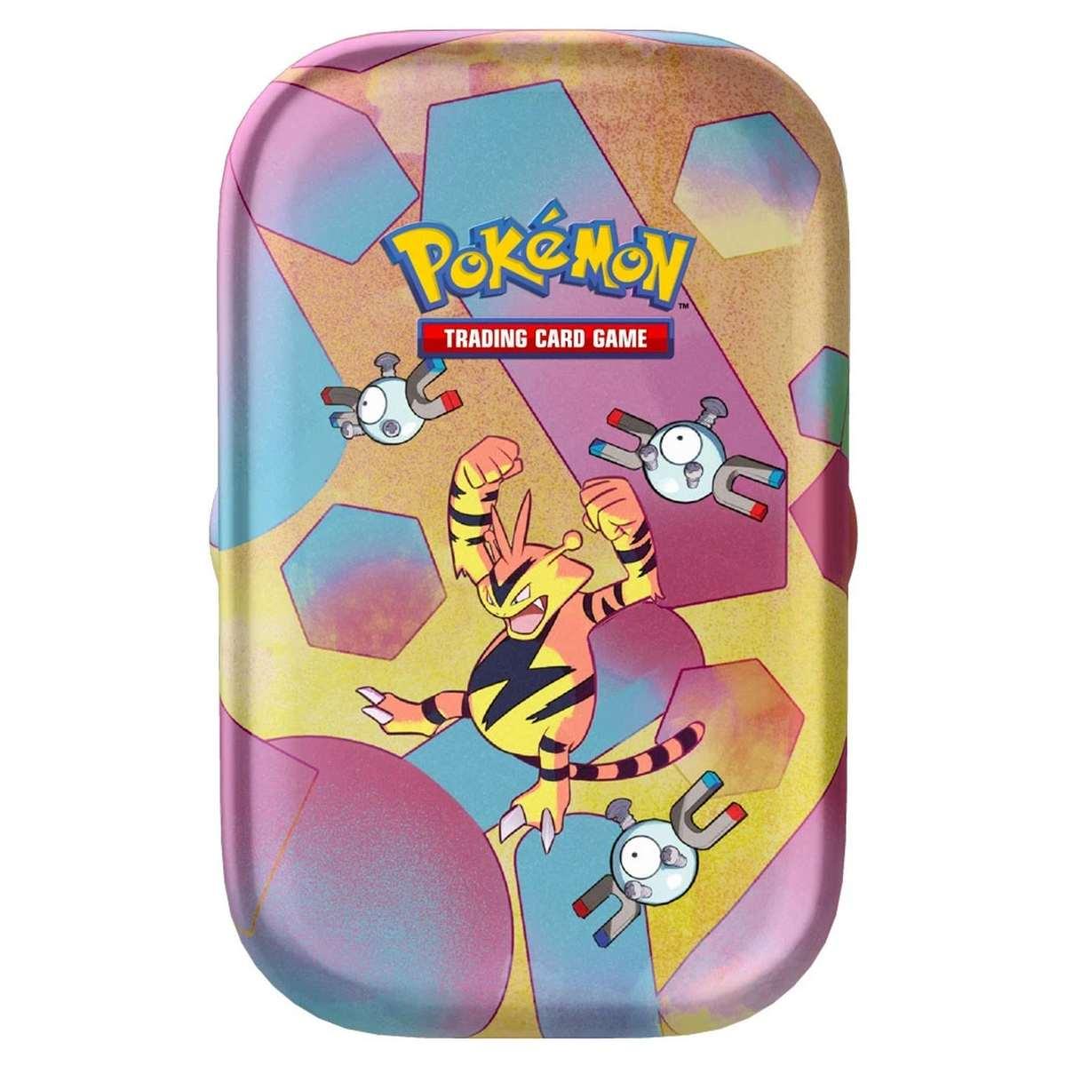 Mini Tin Pokemon Scarlatto e Violetto 151 Electabuzz Italiano