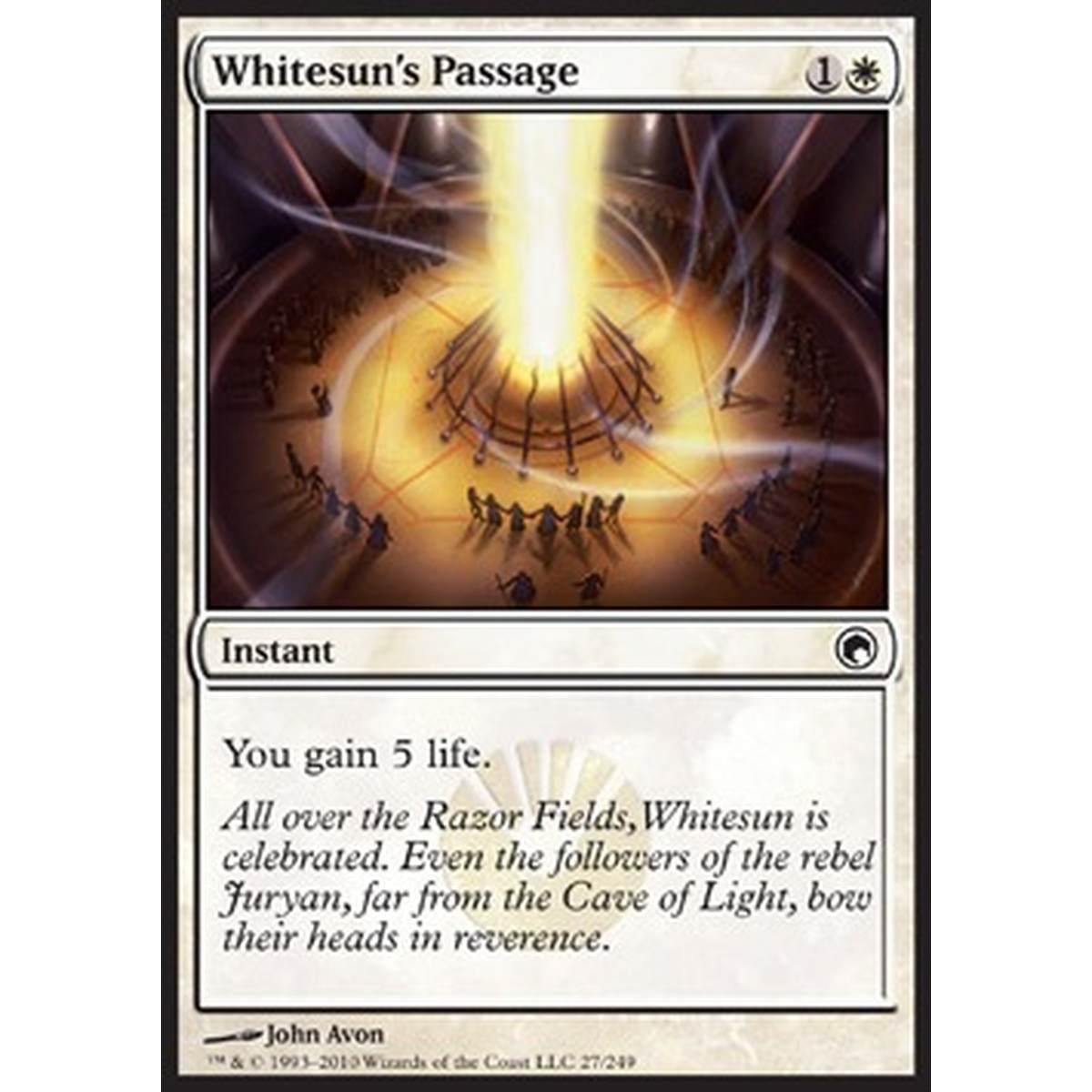 Whitesun's Passage - Passaggio di Solebianco - [SOM] [NM]